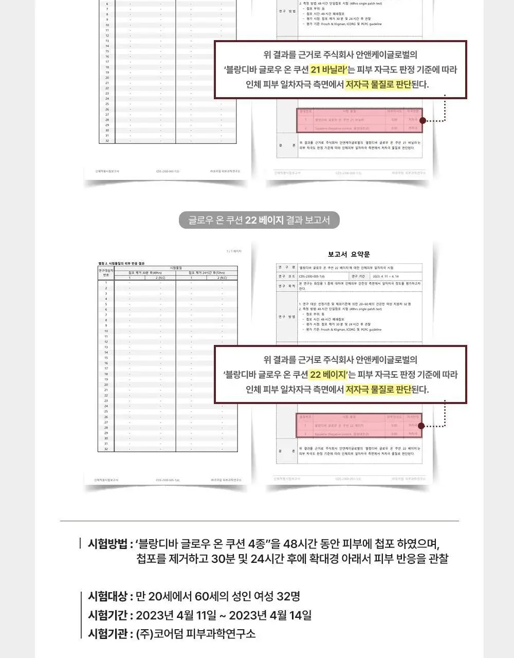 [준희 PICK] 블랑디바 글로우 온 쿠션 13g 3종 (본품+리필) 상세페이지 28